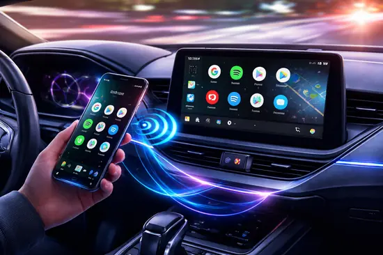 Android Auto sin cables