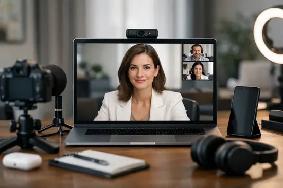 Etiqueta en Videollamadas 2026: Guía PRO de Imagen y Sonido