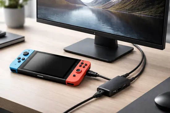 conectar Switch a monitor sin dock