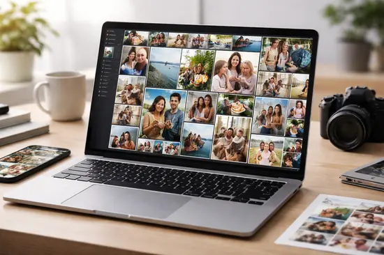 collages y mosaicos de fotos automáticos