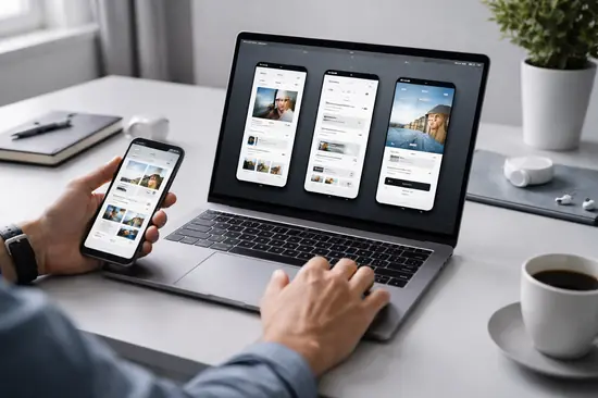 crear mockups de apps móviles
