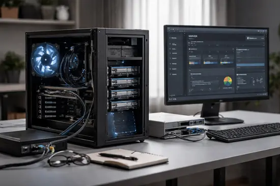 servidor casero con PC vieja