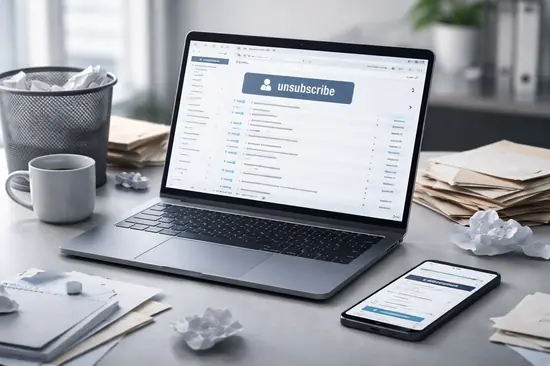 desuscribirse masivamente de newsletters