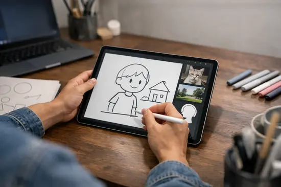 como dibujar en tablet si no sabes dibujar