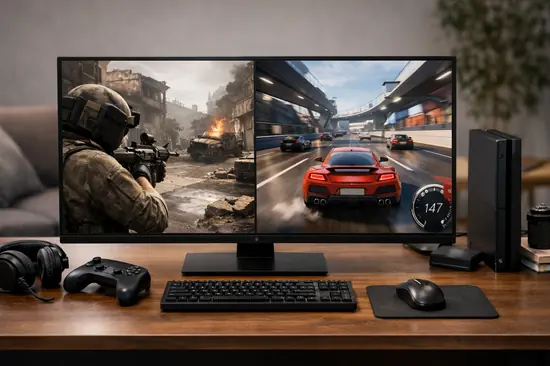 split screen en video