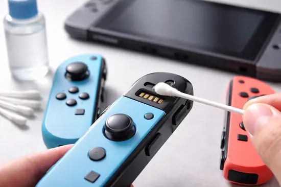 limpiar contactos Joy-Con