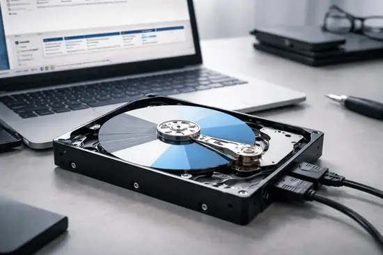 particionar un disco duro en Windows