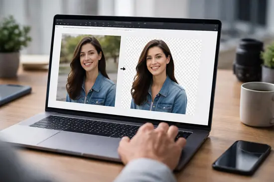 quitar el fondo de una foto sin Photoshop