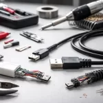 reparar cables USB