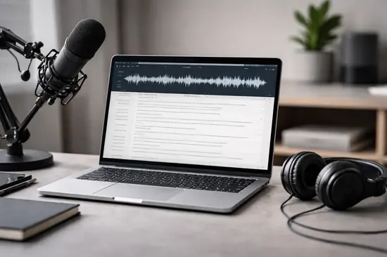 transcribir podcasts a texto automáticamente