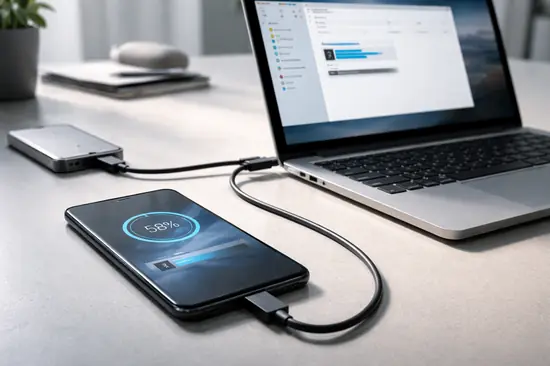 transferir archivos grandes entre Android y PC