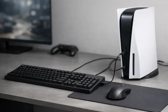 teclado y ratón en PS5