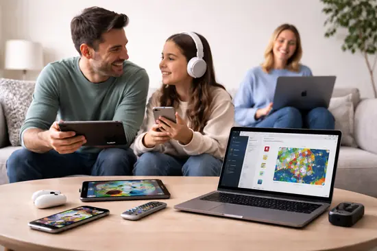 compartir en familia apple