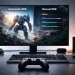 HDR automático vs manual