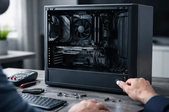 PC no enciende tras montarla