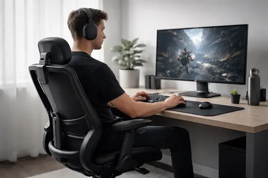 postura correcta gaming