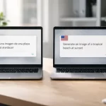 prompts en español vs inglés