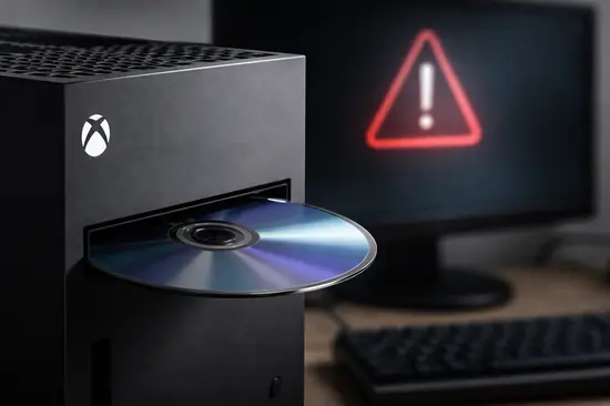 Xbox no lee discos