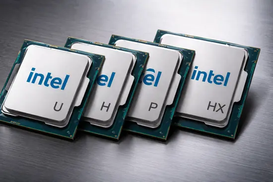 letras de los procesadores Intel