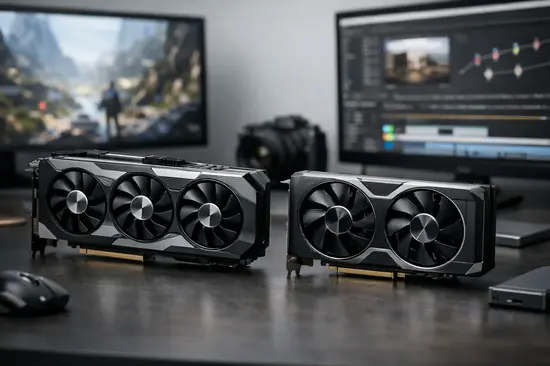 tarjeta gráfica para gaming y edición