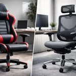 silla gaming vs silla de oficina ergonómica