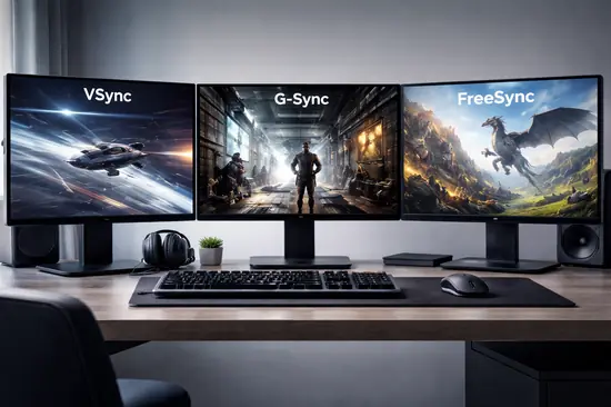 VSync G-Sync FreeSync