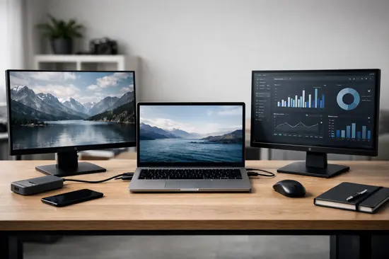 conectar 2 monitores a tu laptop