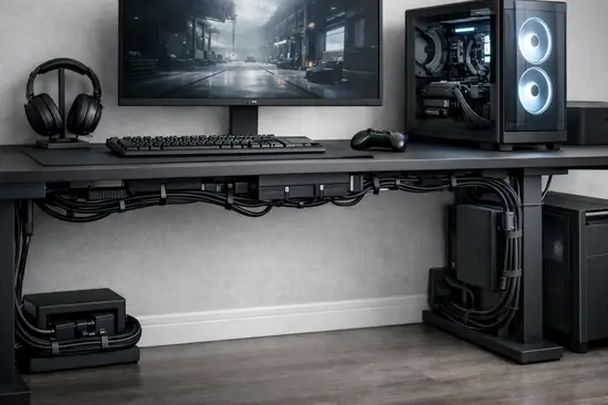 organizar los cables de tu escritorio