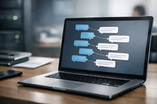 hilos de conversación IA