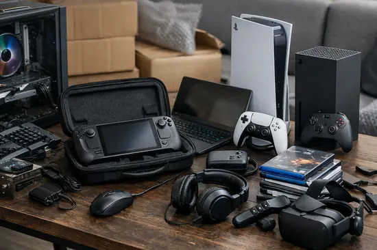 vender dispositivos gaming usados