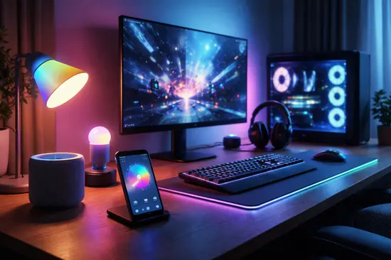 smart bulbs gaming