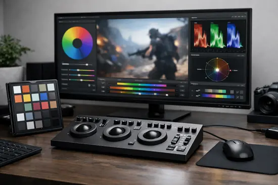 corrección de color gaming