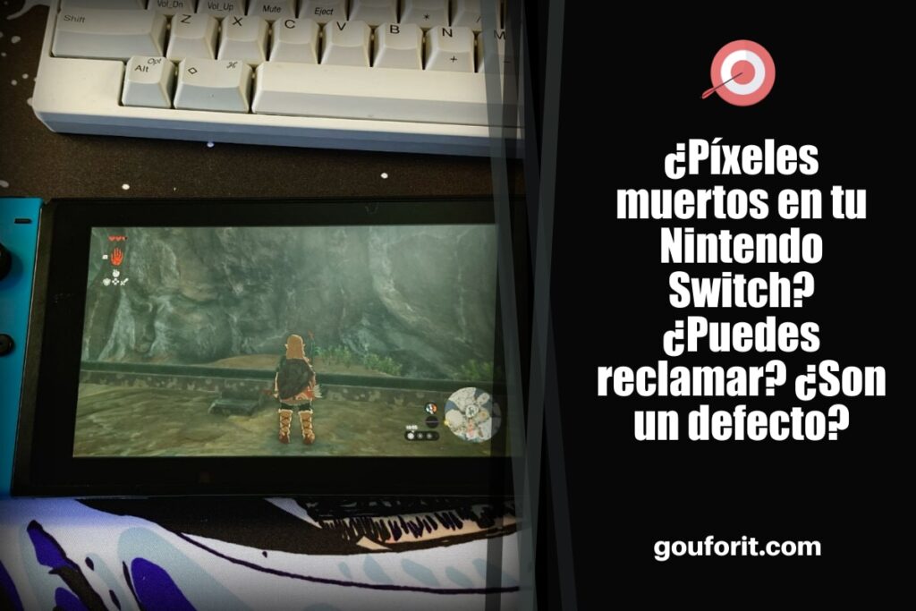 píxeles muertos Nintendo Switch