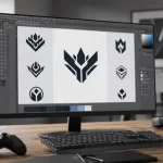 crear logo gaming