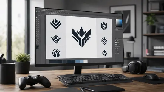 crear logo gaming