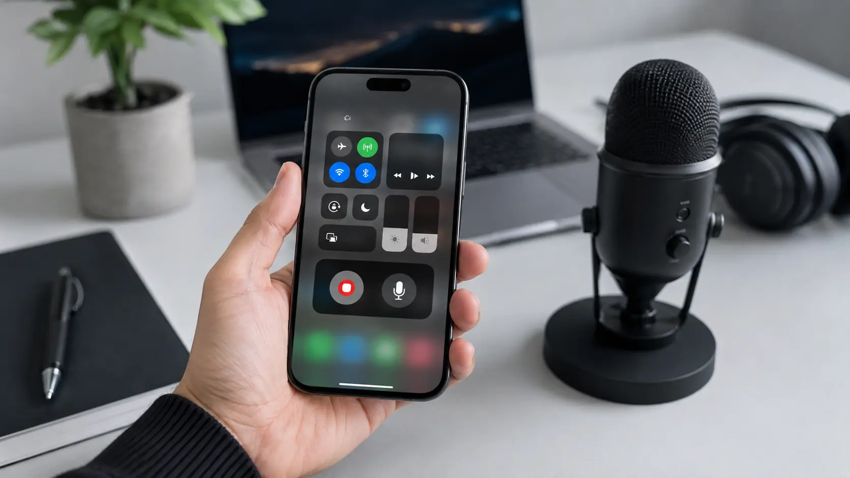 grabar pantalla iPhone con sonido